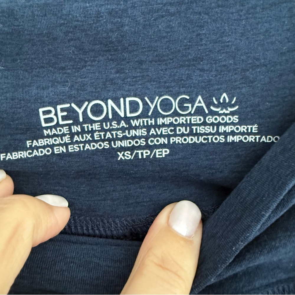Beyond Yoga Spacedye Midi Jogger in Nocturnal Navy - Picture 7 of 7